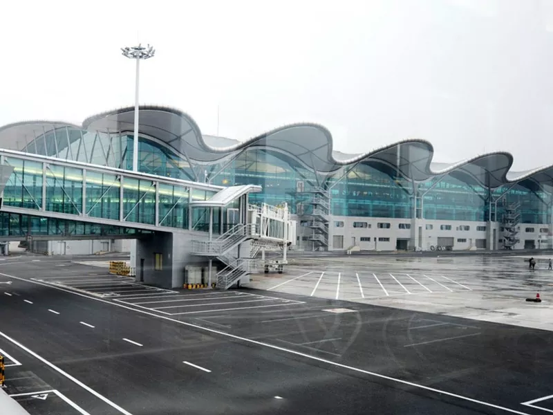 Edificio de estructura de acero de gran altura para aeropuerto