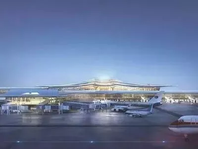 Edificios de aeropuertos con estructura metálica