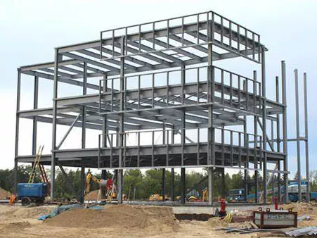 Edificios con estructura de acero para casas ensambladas